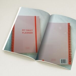 Daily Planner, Habit Tracker, Meal Planner, Undated, by Sweetzer & Orange.